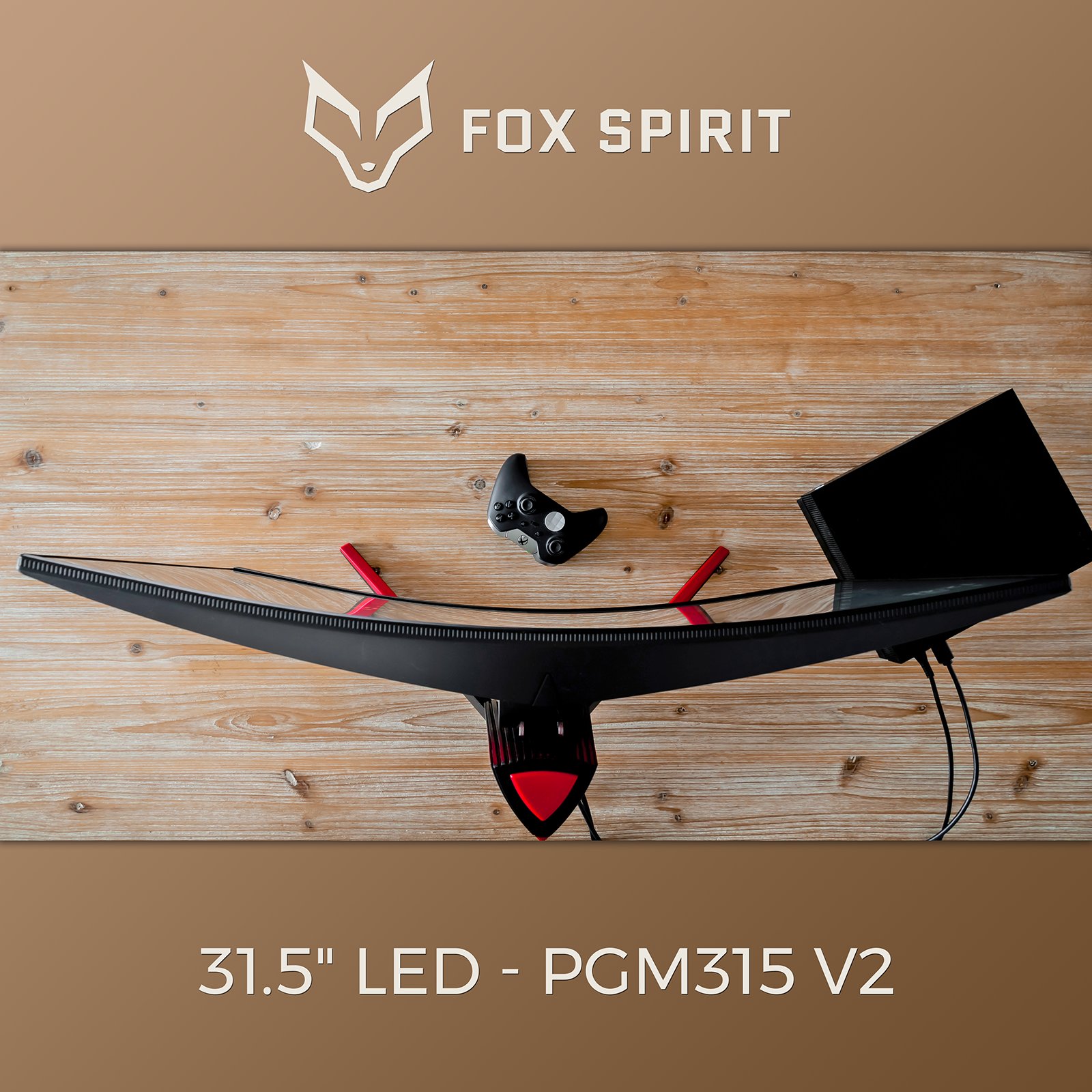 Fox Spirit 30 LED - PGM300 V2 - Ecran PC - Garantie 3 ans LDLC
