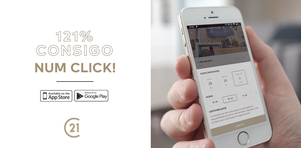C21Portugal's tweet photo. Com a #AppC21 encontra soluções exclusivas, sem sair de casa, que só a Marca CENTURY 21 lhe oferece.
Descarregue já: https://t.co/b9bopnuHzG
#CENTURY21 #FazemosTudoPorSi #PorSuaCasa #EuSouC21 https://t.co/zEPDjLkYzq