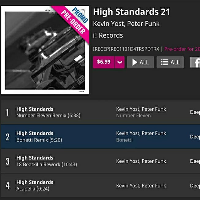 __Bonetti's tweet photo. 🔜⏳My future remix to the track 'High Standards' by @kevinyost and #PeterFunk is now available for pre-ordering on @traxsource and will go out tomorrow under the North American label @IRecords.
📦Reserve it here: https://t.co/nghZRbhQ5p https://t.co/TbJVgmMyMg