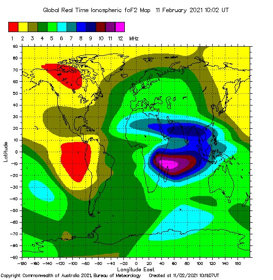 Global Optimum NVIS Frequency Map Based Upon Hourly Ionosphere Soundings via https://t.co/6WcAAthKdo #hamradio https://t.co/1X5riK9l0F