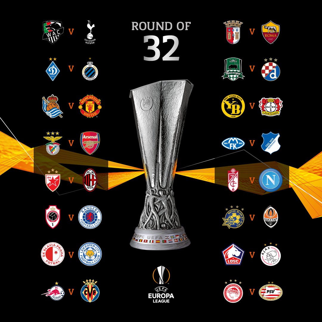 Fixtures europa 2021 league