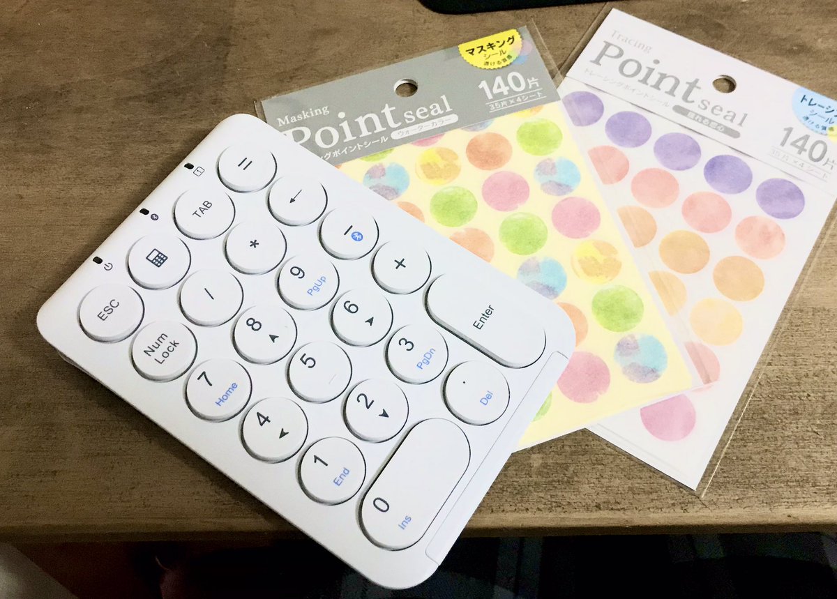 ウワサの左手デバイス購入 水彩マスキングシール貼りました おしゃれ 依和 の漫画