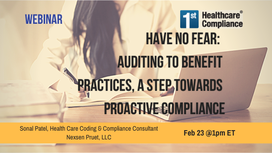 1sthcc's tweet photo. Earn PAHCOM and PMI certified CEU credits!
Next Free Webinar February 23rd 
https://t.co/AI0ImwuZfS
#webinar #datamining #auditing #dataprotection #CEU
#PAHCOM #PMI #benefits #medicalpractices https://t.co/8xsVORtljy