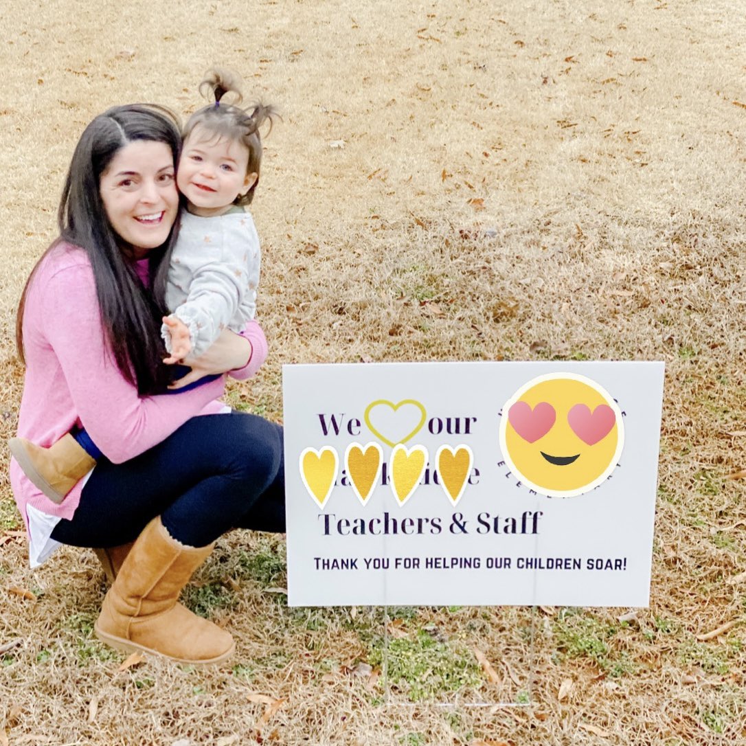 We have a truly #magical PTA! We have to start teaching virtually from the building tomorrow and they know how to make us feel loved and supported! #bettertogether