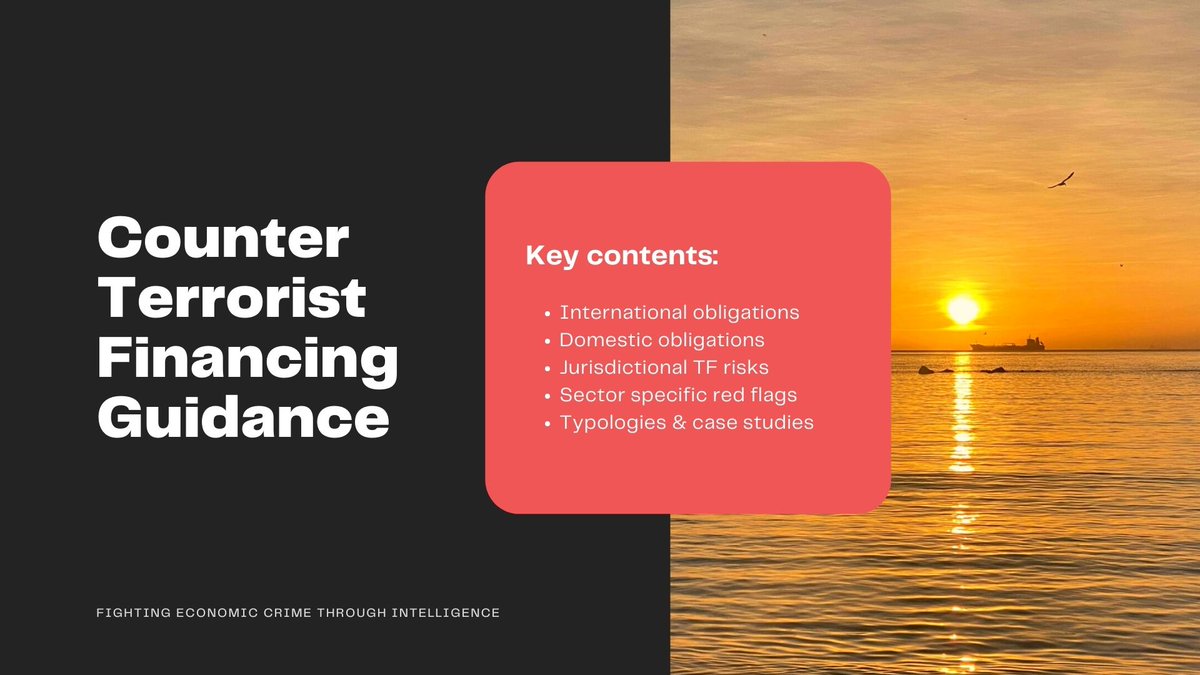 #Gibraltar's strong legislative framework to counter #terroristfinancing is now further supported by our new comprehensive guidance document offering practitioners a full range of legislative requirements and sectoral #redflags  Download your copy from rb.gy/sdczlv