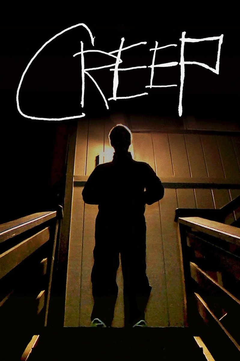 42. CREEP (2014)It starts off as a heartwarming and sincere adventure, if not a little awkward.It takes a dark turn pretty quickly however, and you realize people aren't always who you believe they are.A found footage film that really utilizes the guerilla style.  #Horror365