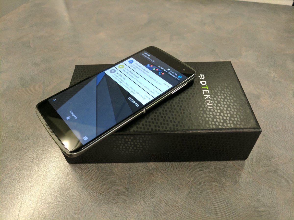 7. BlackBerry DTEK60When BlackBerry launched the DTEK60, the company claimed it was the “most secure Android smartphone” in the world. The DTEK has a decent camera, fingerprint sensor, and built-in BlackBerry Security.