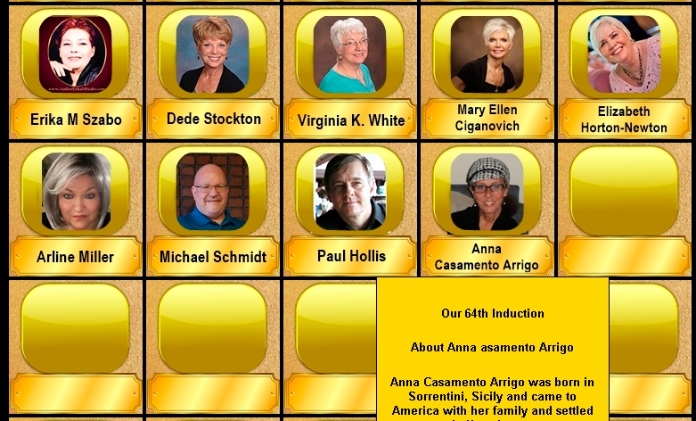 ePrintedBooks's tweet photo. What a wonderful Thursday for celebrating. Everyone welcome our 64th Induction (Anna Casamento Arrigo) on the "Indie Authors Wall of Fame"... 
https://t.co/CnZAqLz5e6 @CasamentoArrigo #FamousAuthors #PopularAuthors #AuthorsHallofFame https://t.co/DMon1BK9zr