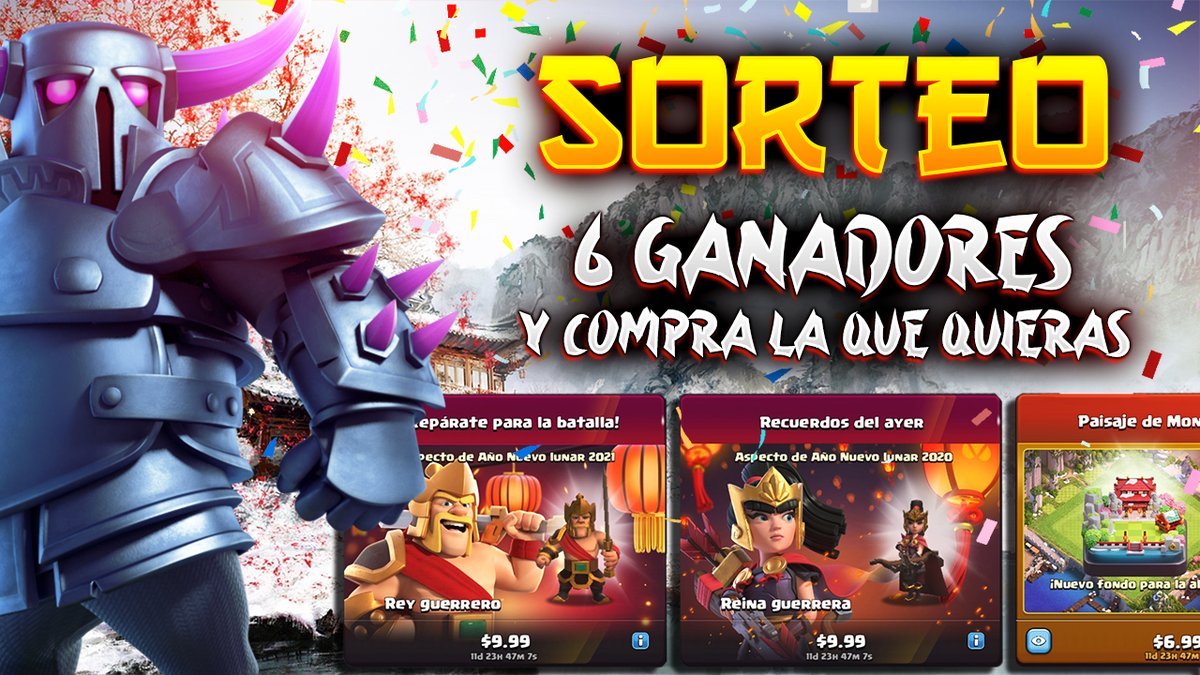 🎁 Vamos con un GRAN SORTEO de 6 OFERTAS para que compréis la que queráis 🎁

✅Para participar:
- Dar RT
- Seguir a: 
<a href="/Bernaldo09/">tme</a>
@Fpoloaranda03
<a href="/Javierqm29/">Javier</a>
@RomeoiA7
- Suscribiros al canal de Fer: youtube.com/watch?v=5cBXny…

🍀Los 6 GANADORES se anunciarán en 1 semana. Suerte!! 🍀