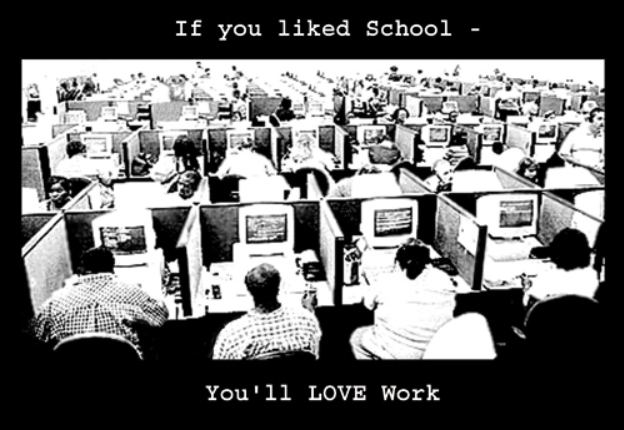 If You Liked School You'll Love Work 