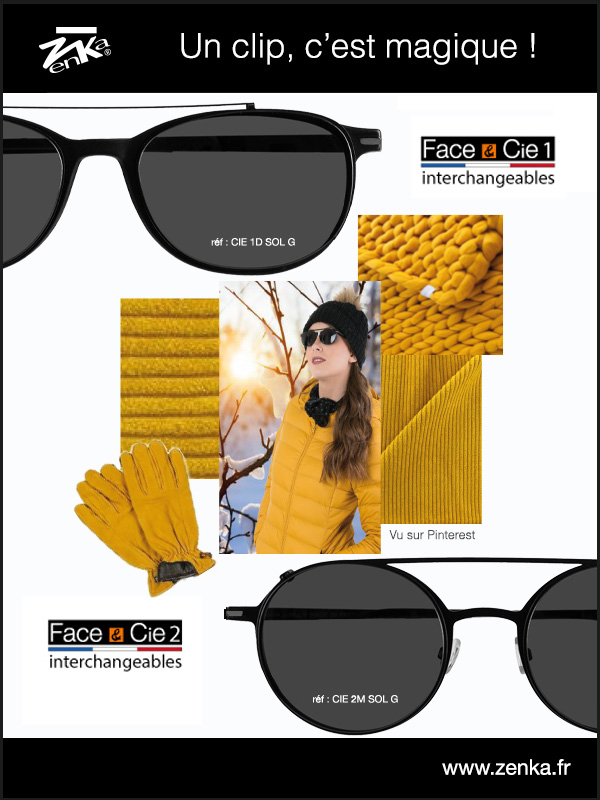 ZenkaDiffusion's tweet image. Soleil d'hiver ! zenka.fr
#ZenkaDiffusion
#Zenka
#FaceEtCie
#lunettes #eyewear #optique
#FacesInterchangeables
#lunettesmodulables #changerdelook
#customisable
#FabricationFrançaise #MadeInFrance