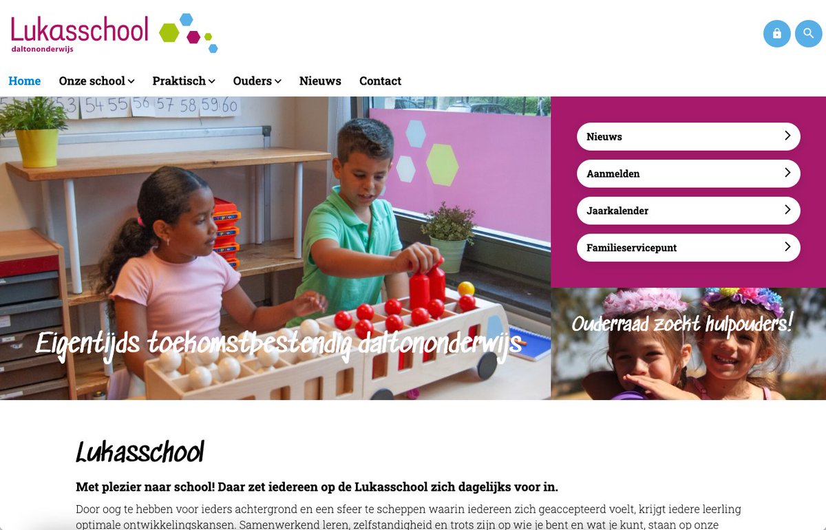 We hebben een nieuwe website! Kijk gerust even rond: lukasschoolamsterdam.nl