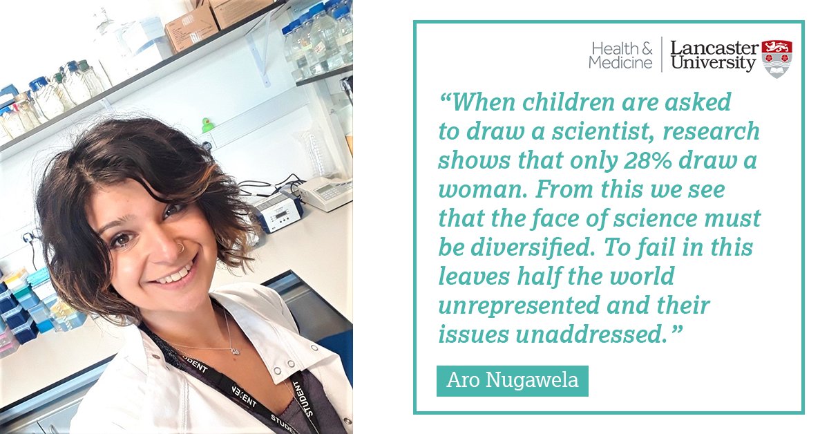 We need more women scientists because..."When children are asked to draw a scientist, research shows that only 28% draw a woman. From this we see that the face of science must be diversified."- Aro  #February11  #WomenInScience