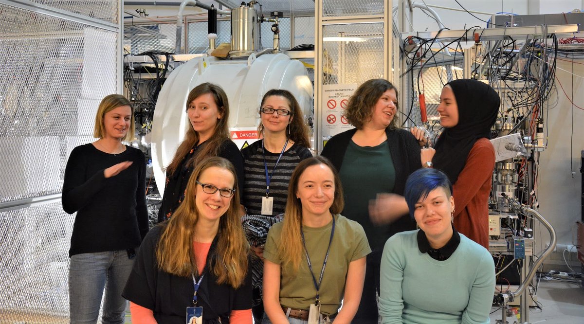 Today we are celebrating #WomenAndGirlsInScience! Female scientists have played an essential role in the development of physics. With her nuclear astrophysics team <a href="/Anu_Kankainen/">Anu Kankainen</a> (front, left) is unique in Finland. bit.ly/3oHBIeb #JYUnique #jyuscience <a href="/jyflacclab/">JYFL Accelerator Laboratory</a>