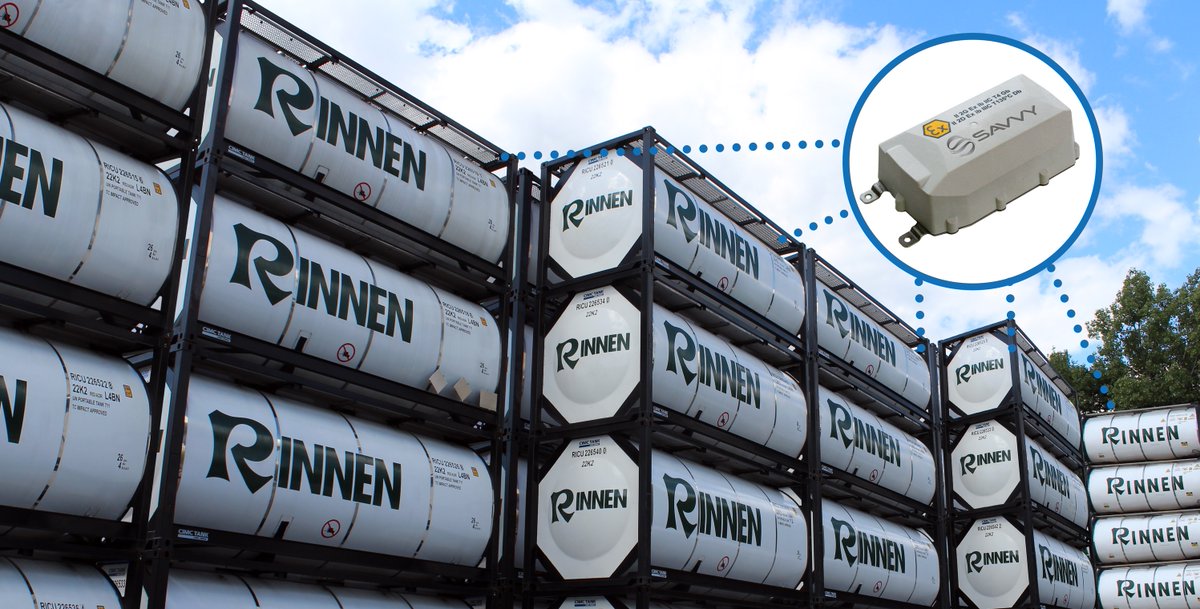 #Temperature-controlled #transports: #logistics expert #RINNEN relies on SAVVY® Telematic Systems solution
cutt.ly/ikPPqtd

#chemical #rail #sensors  #tankcontainer #IoT #digitization #SAVVY #container #Telematics  #monitoring #GPS