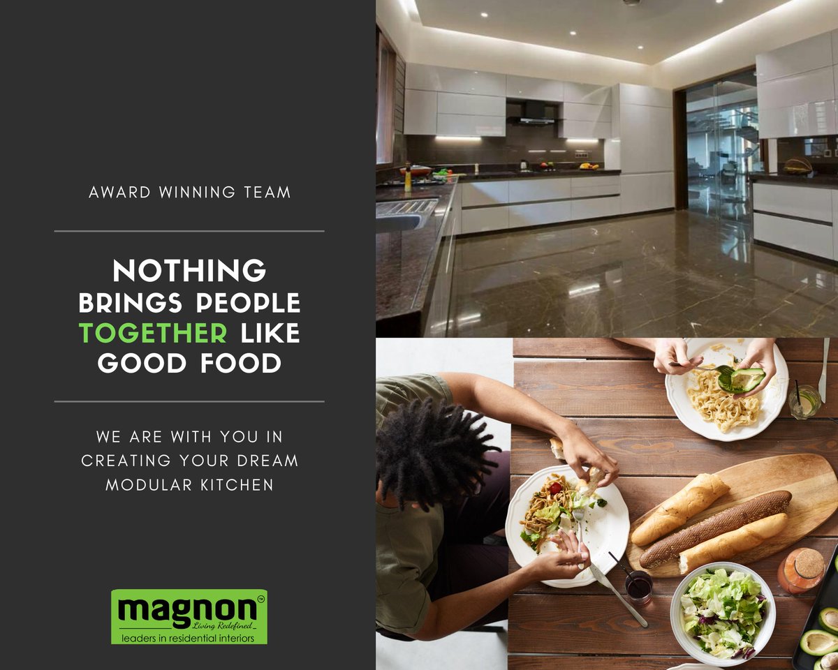MagnonFurniture's tweet photo. Relationship building needs nurturing and one best way is to eat together
To make the best use of your kitchen, You need the best modular kitchen.

https://t.co/lTtb2qHoo4
Call: +91 8880646464
Mail: reachus@magnonindia.com

#magnon #endtoendinteriors #bestinteriors2021 https://t.co/eVJVvhgm2M
