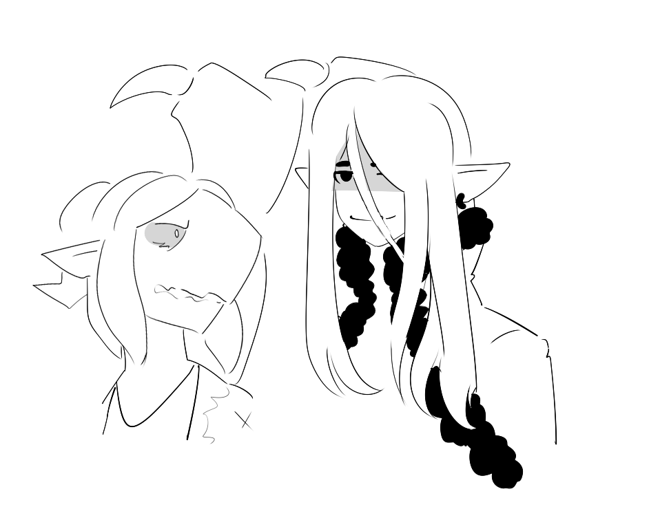 dumping my doodles here bc brainrot 