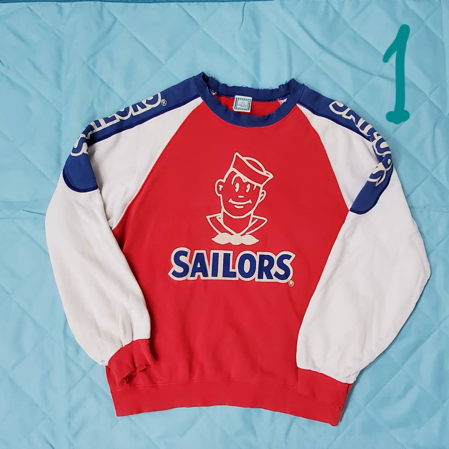 SAILORS セーラーズ トレーナー レーシング赤サイズ1 試着のみ