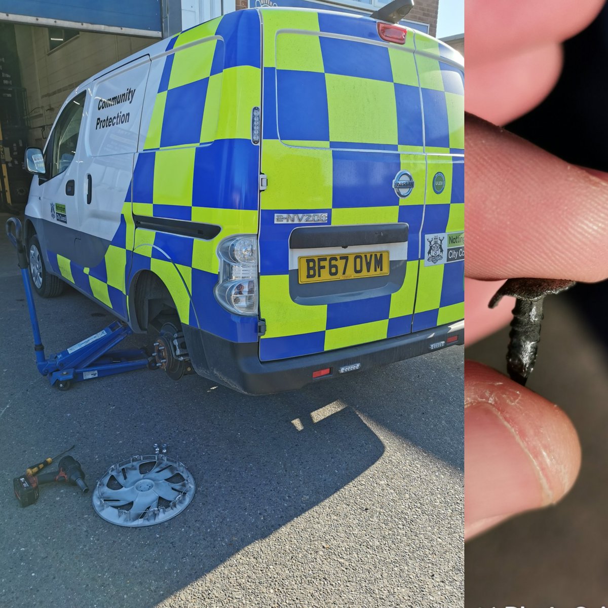 CaFNottmCity's tweet photo. One job today🤦🏻♂️
#AlwaysSomething #JoysOfDriving https://t.co/XvmLLLsnWR