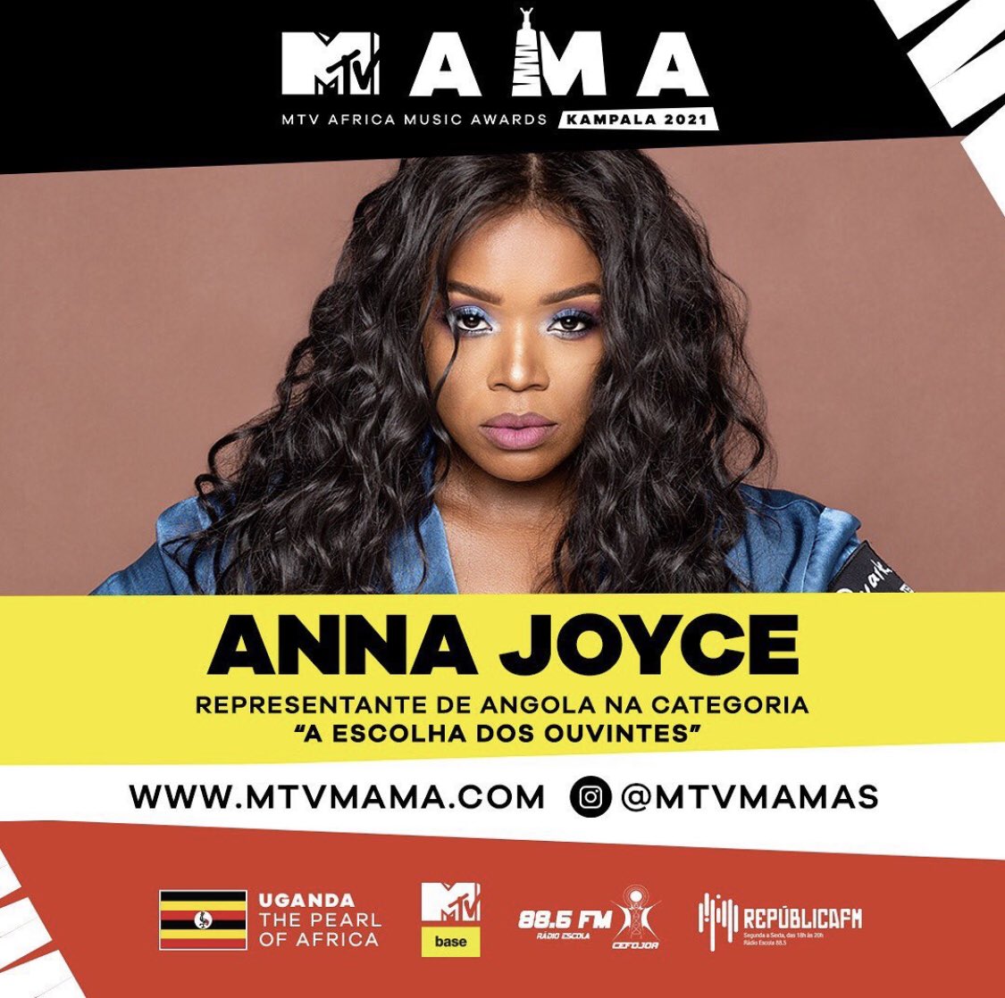 Annajoyce0's tweet photo. Bom dia Twitter 
Nem só de bengas e blocos vive uma Mother, mas de votos também 😂😂

Epa tem outros nomes da lusofonia, votem no vosso favorito, se for eu, agradeço 🙏🏾🥰

https://t.co/BUywhIiz14 https://t.co/zbgei8o72Z