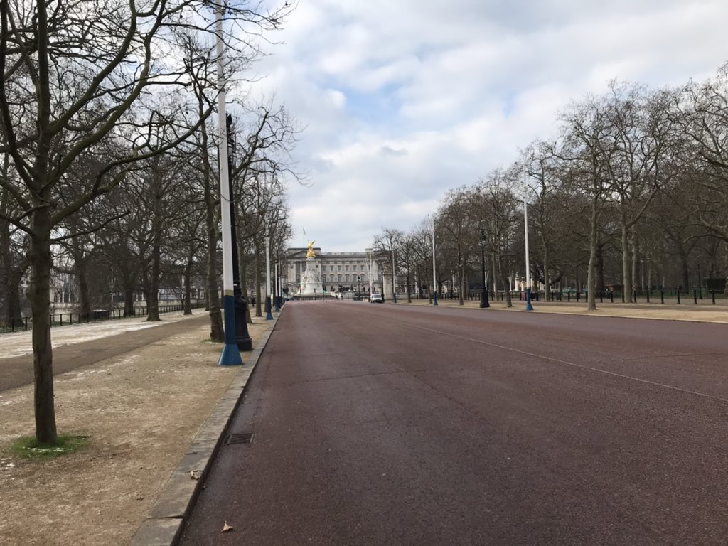Dentist visit. Central london eerily quiet