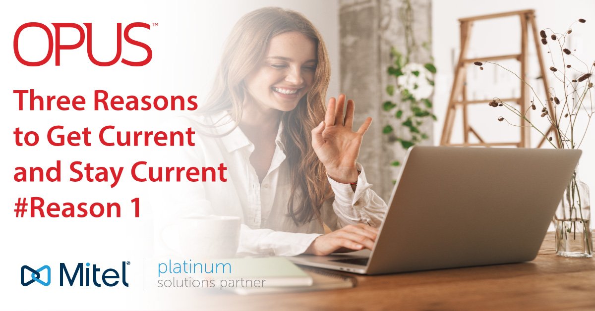 OpusTechUK's tweet image. Why should you get current with your @Mitel #UC suite?  
#ReasonOne - You can’t get ahead if you’re #Technically behind – if you’re struggling with legacy telephone systems that aren’t working for your #Remote workers, find out more about how we can help  bit.ly/3rjAN4Q