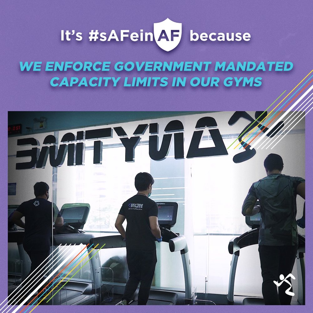 AFCircuitMkt's tweet photo. In accordance with local government mandates, our
club only allows a limited number of members at a
given time. #sAFeinAF #AFYoureWelcome https://t.co/SS0gCkyFgT