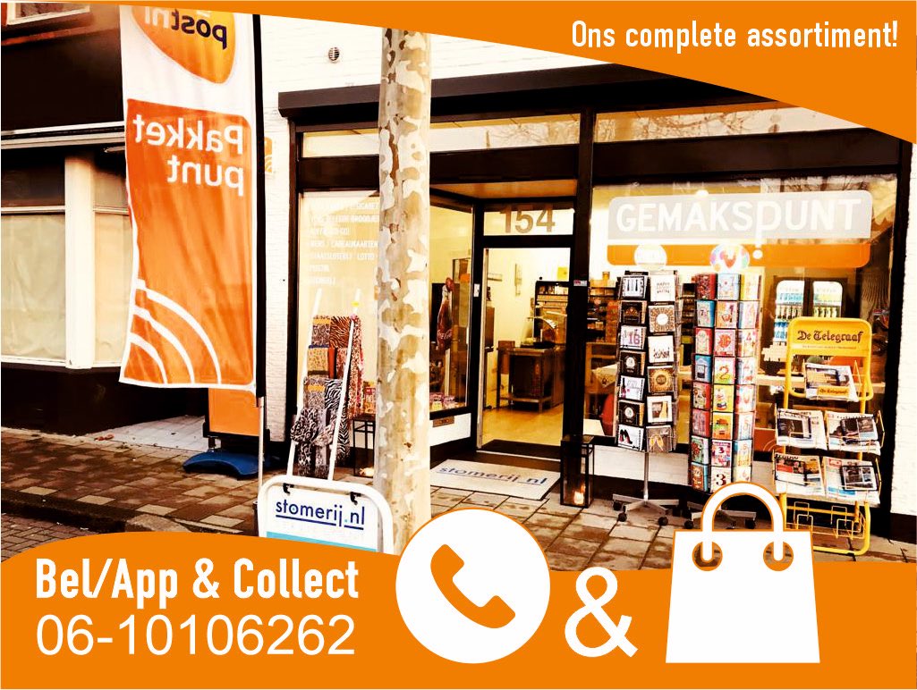 MartinLhmbrand's tweet photo. Bel, app of mail jouw bestelling door en kom het bij de deur afhalen https://t.co/YqrwJnYt9q