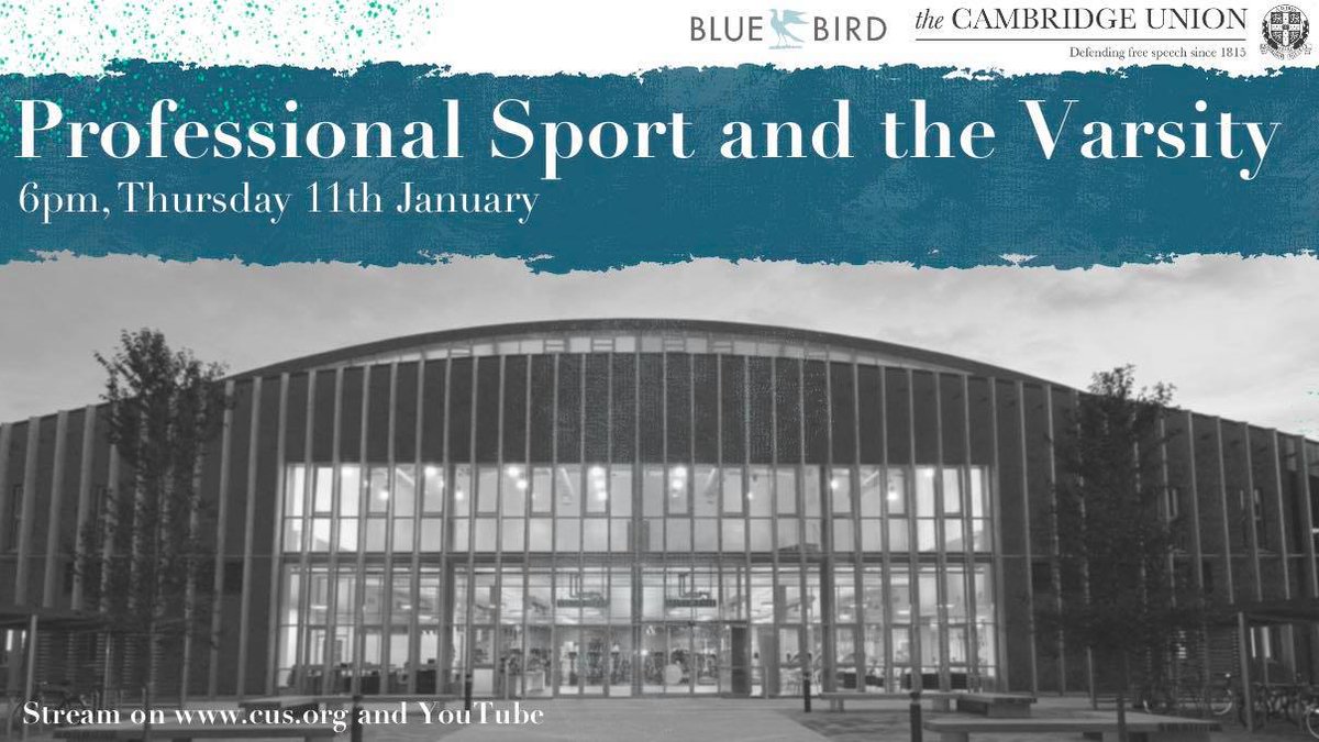 Don't miss the Professional Sport Panel Tonight at 6 pm with <a href="/flipvandermerwe/">Flip van der merwe</a>, <a href="/jamescracknell/">James Cracknell</a>, <a href="/JHorwill/">James Horwill</a> and in collaboration with <a href="/TheCamBlueBird/">The Blue Bird</a>!

Open to all to watch at youtu.be/od8axB5Bzp0