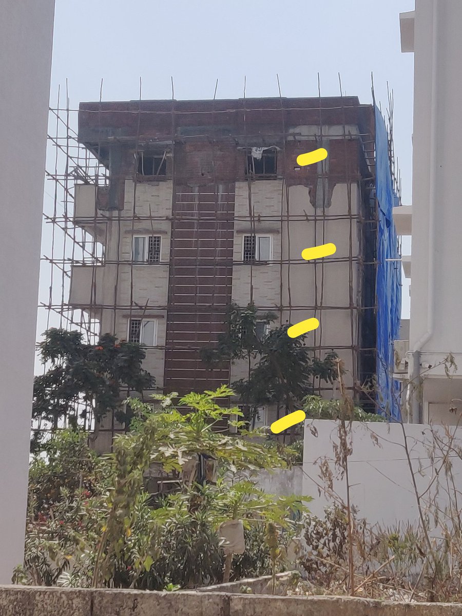 LetsDoitforbet1's tweet photo. @CityPlnr_KPzone  pls check the building, raised to 4th floor after 3 floors been completed and painted. Is OC issued? illegal? 
Plot 199, Gopalnagar
@MoosapetDC  Sir...initiate investigation and action immediately.
CC: @zckukatpally , @CommissionrGHMC https://t.co/ic35rFhuGI