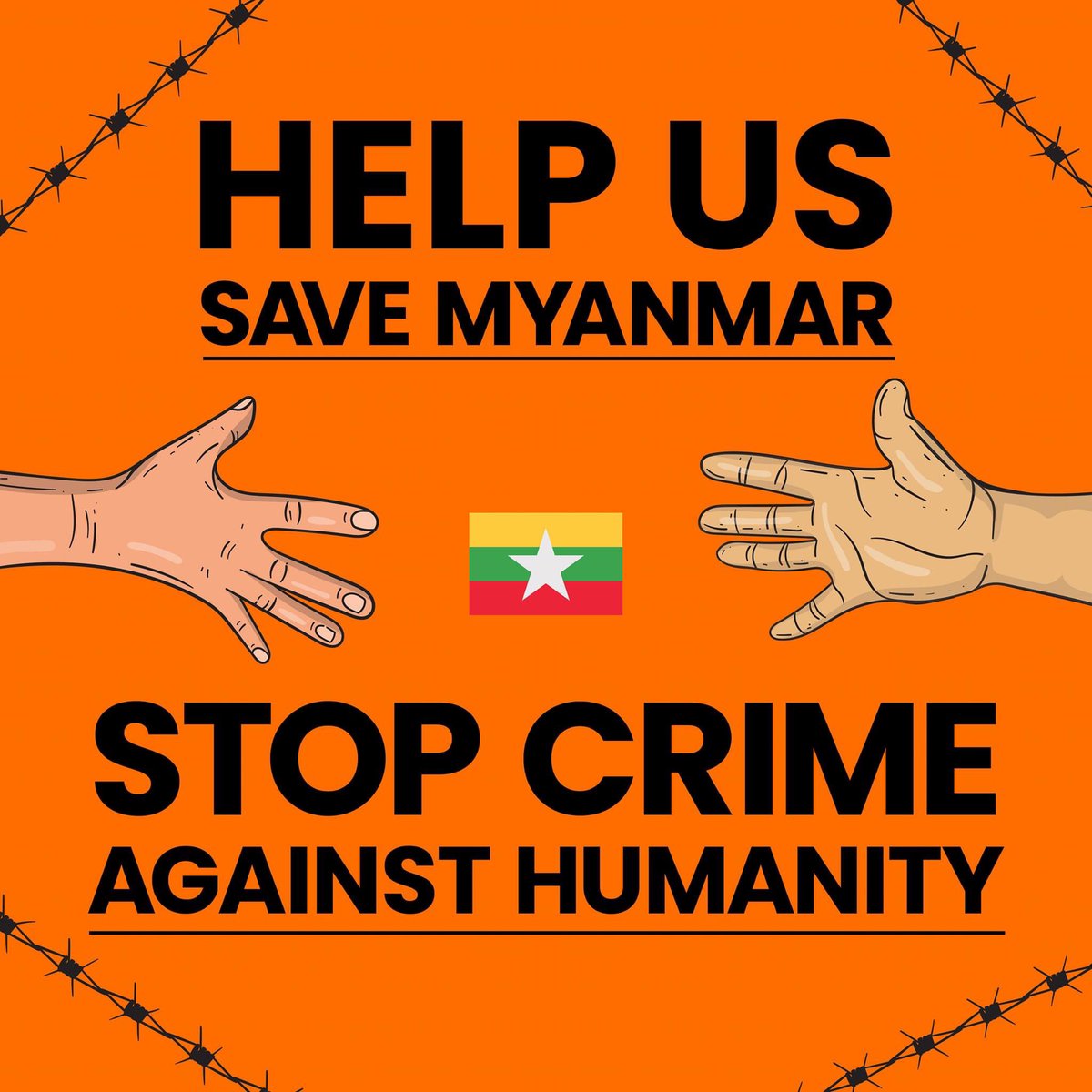 Xraythegreat1's tweet photo. #WhatsHappeninglnMyanmar 
#Feb10Coup https://t.co/WrxzlFLKuh