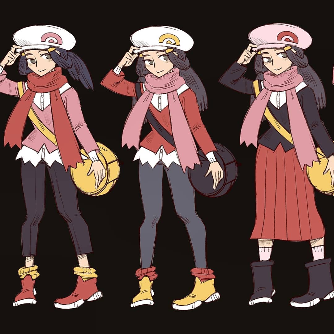 frenchteapot's tweet photo. Damn twitter still scares me.
Some redesign ideas for #pokemondppt #dppt https://t.co/yBpA3HEcnK