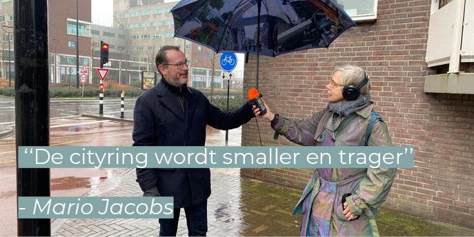 PODCAST | "Het enige dat ik doe, is wat iedereen zou moeten doen, de mens centraal stellen en de kwaliteit van leven centraal stellen”, stelt wethouder Mario Jacobs. Hij wil de cityring omtoveren tot iets verbindends.  Beluister de podcast nu: ow.ly/3C3250Dx2HQ