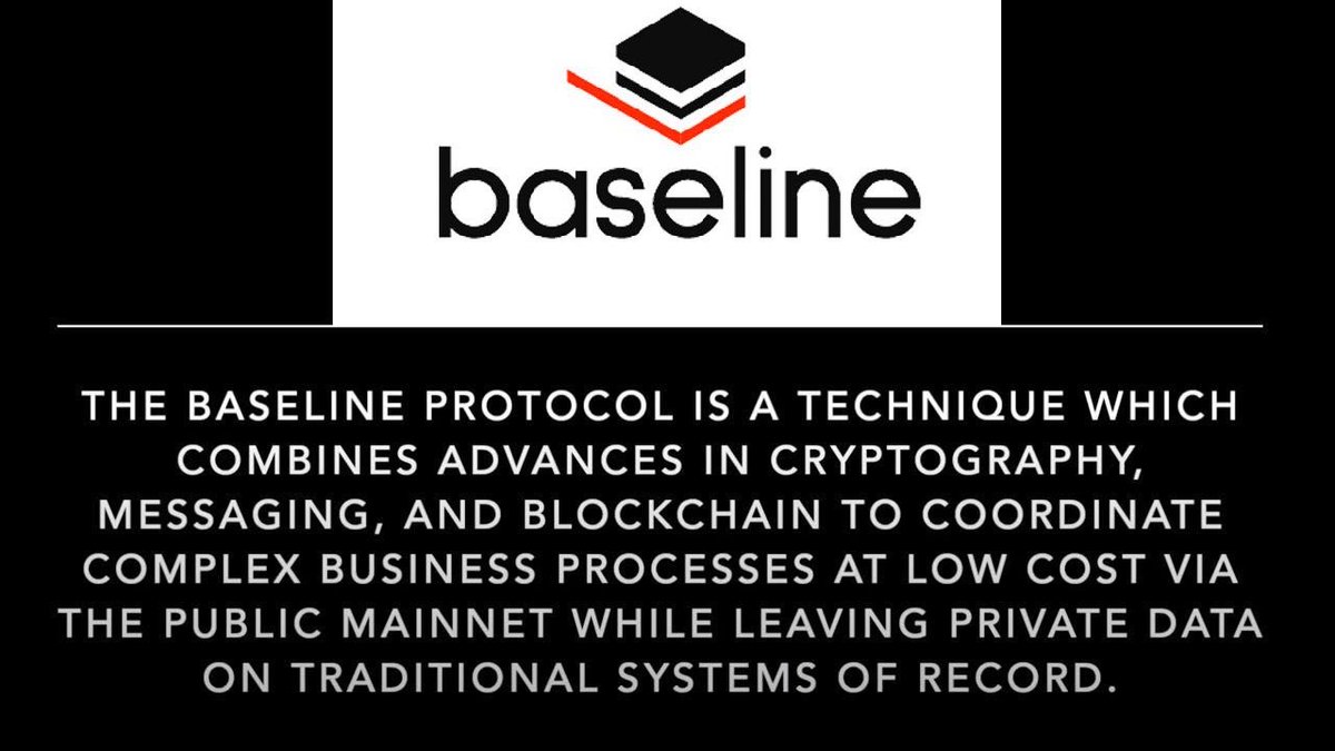 baselineproto's tweet image. docs.baseline-protocol.org

#baselineprotocol #enterprise #blockchain #ERP #SAP #Microsoft #Consensys #Ethereum #DeFi #EY #Software #opensource #BaaS #SaaS #Technology #Tokenization