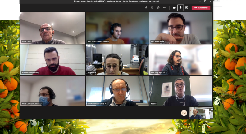 🌿Avui a <a href="/FEMAC_CAT/">Cluster FEMAC</a> ens hem reunit amb <a href="/Eurecat_news/">Eurecat</a> <a href="/ALTINCOagro/">Altinco, SL</a> <a href="/ITCDosingPumps/">ITC Dosing Pumps</a> <a href="/solagrupo/">SOLA Maquinaria Agrícola</a> <a href="/jympa/">JYMPA</a> <a href="/Biocontrol_Tech/">Biocontrol Tech</a> en un taller de #cocreació d'idees per abordar la #digitalització del sector #agro 🌿