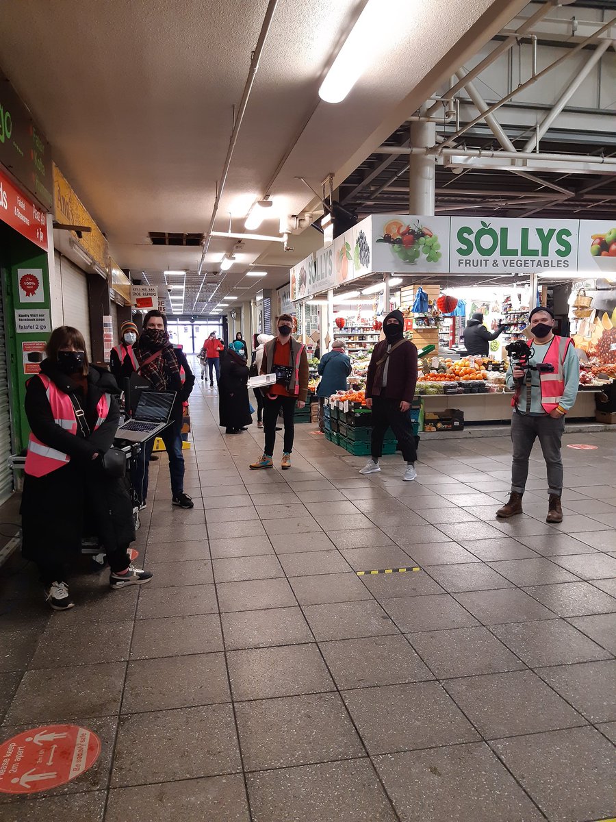 Bradford Markets (@bradfordmarkets) on Twitter photo Great to see the crew from <a href="/wrongsemble/">Wrongsemble</a> filming inside the market this morning as part of the <a href="/BradfordLitFest/">Bradford Literature Festival</a> programmes! #theatre #markets Great to see the crew from <a href="/wrongsemble/">Wrongsemble</a> filming inside the market this morning as part of the <a href="/BradfordLitFest/">Bradford Literature Festival</a> programmes! #theatre #markets