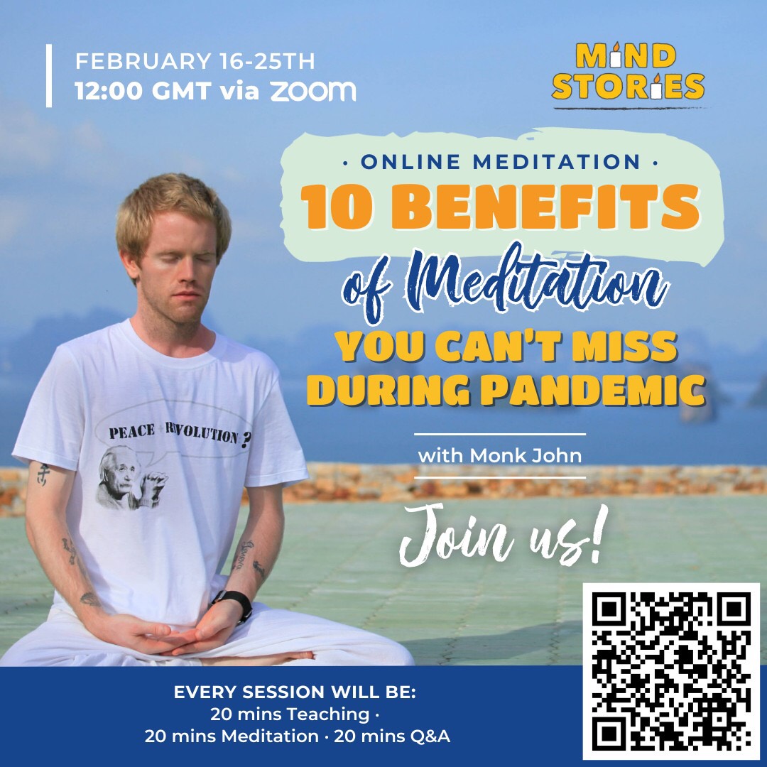 Have you ever got a real benefit of meditation? It seems we know about it but still we hardly have a real taste of it yet. 
Why and How?

This February, 16-25, I will guide #meditation via Zoom and will share on each benefit of meditations from my own experience.