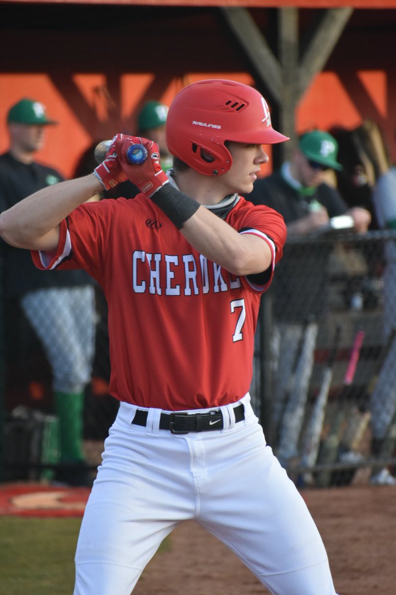 CHSBaseWarriors's tweet photo. What a night!! 

Special thanks to @RodLarrotta for throwing out the 1st pitch to get 2021 started. 

The Cherokee Truckers were incredible, &amp; the boys answered the bell. 

The M’s led the way. Mynatt &amp; Montgomery each went 3-3 for 2 RBIs. Manke &amp; Meyer each toss perfect innings https://t.co/4v7PffHh8l