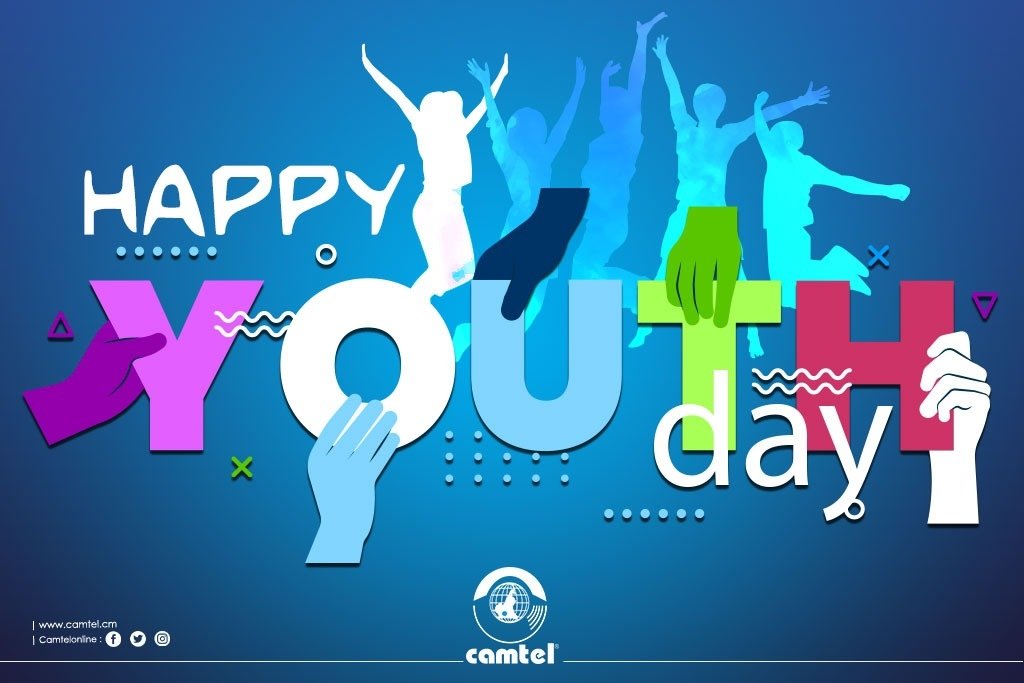 CAMTEL wishes a Happy Youth Day celebration in peace and unity.
#celebratingyouth 
#CAMTEL
