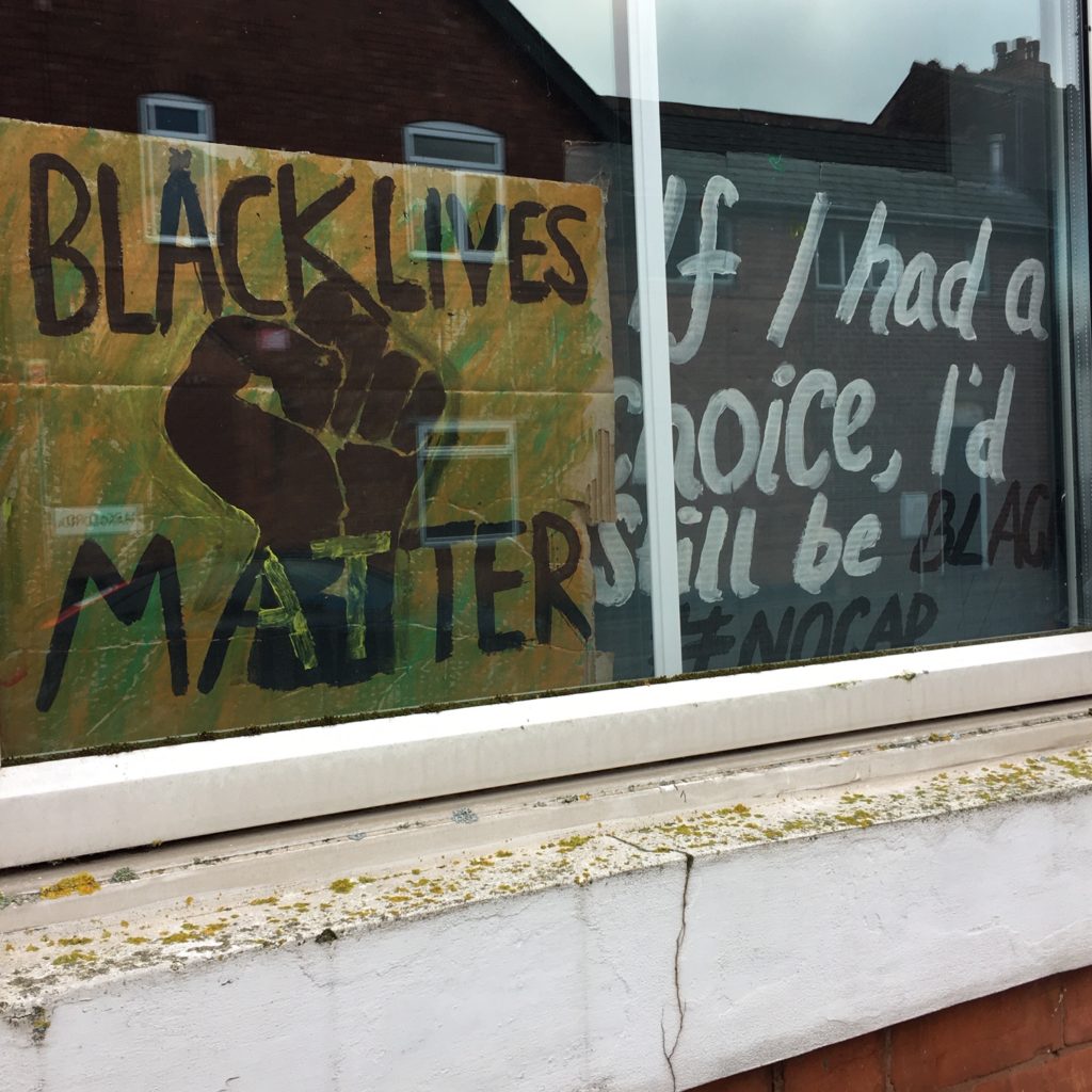 HomeArtsSW's tweet photo. Black Lives Matter.
.
.
A piece of @ Home Art sent to us.

#HomeArt #HomeArtSW #Birmingham #Arts #CreativityAtHome #BLM #BlackLivesMatter #NoCap https://t.co/8wnigMLkaz