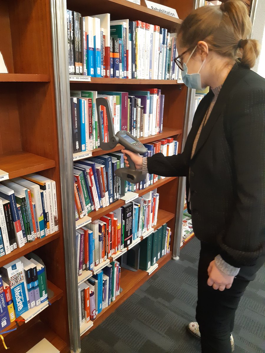 BHT Library (@bucksnhslibrary) on Twitter photo Our new Digital Library Assistant (DLA) in action! Promises to be great fun!!! #BHTLibrary #stockcheck #efficiency #QI #qualityimprovement #collectiondevelopment Our new Digital Library Assistant (DLA) in action! Promises to be great fun!!! #BHTLibrary #stockcheck #efficiency #QI #qualityimprovement #collectiondevelopment
