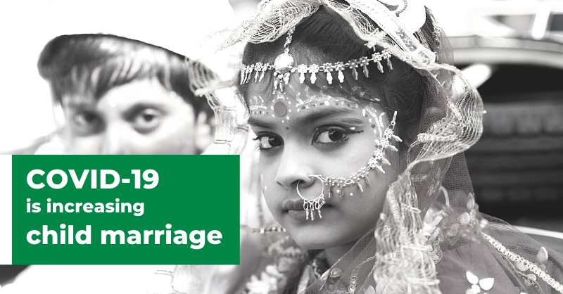 The effects of #ChildMarriage are devastating.

School #dropout and #earlypregnancy are some of them. Despite the fact that most countries criminalize this practice, poverty pushes many families to marry off their daughters.

We cannot allow it.

#ThisIsNotLove