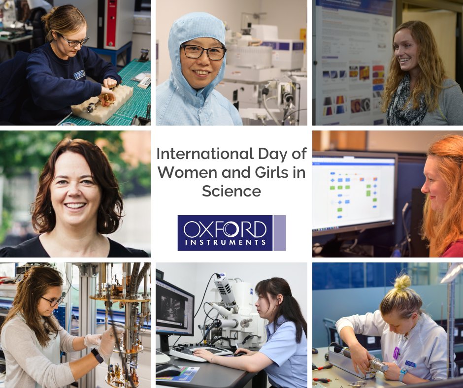 We’re proud of all the #WomeninScience who continue to inspire us and help build a better future through science and innovation, including our own team here at Oxford Instruments. 

#InternationalDayofWomenandGirlsinScience