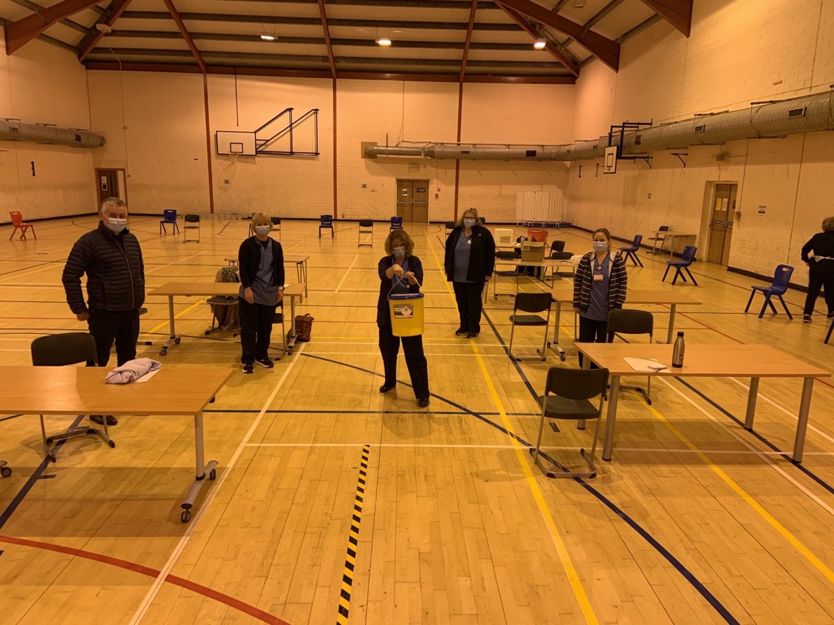 //THREAD We are delighted to say that the number of people in Grampian who have received their first dose of COVID-19 vaccine has now passed 100,000. There are a lot of people deserving of thanks and we're going to use this thread to do so & share pics