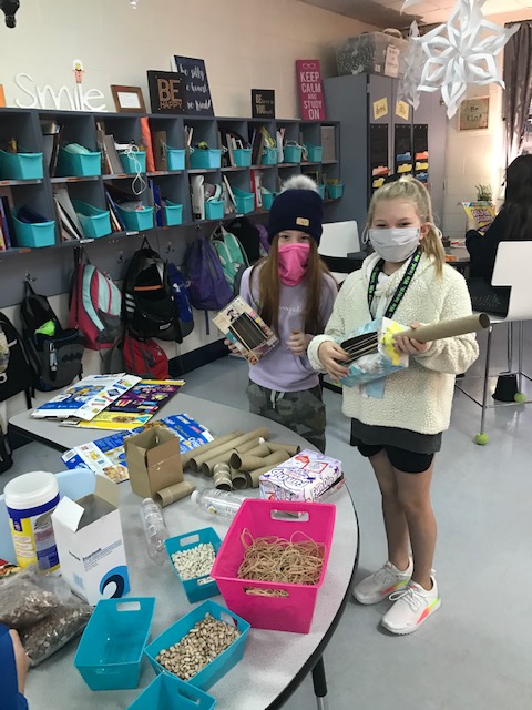 PeeplesFCBOE's tweet photo. As our 4th-grade students wrapped up their unit on Sound, they created musical instruments from recycled materials. Of course, a mini-concert soon followed, and students experienced firsthand how sound is made from vibrations. They had a blast! 🚀 #fayettecreates https://t.co/hkLalFOcLl