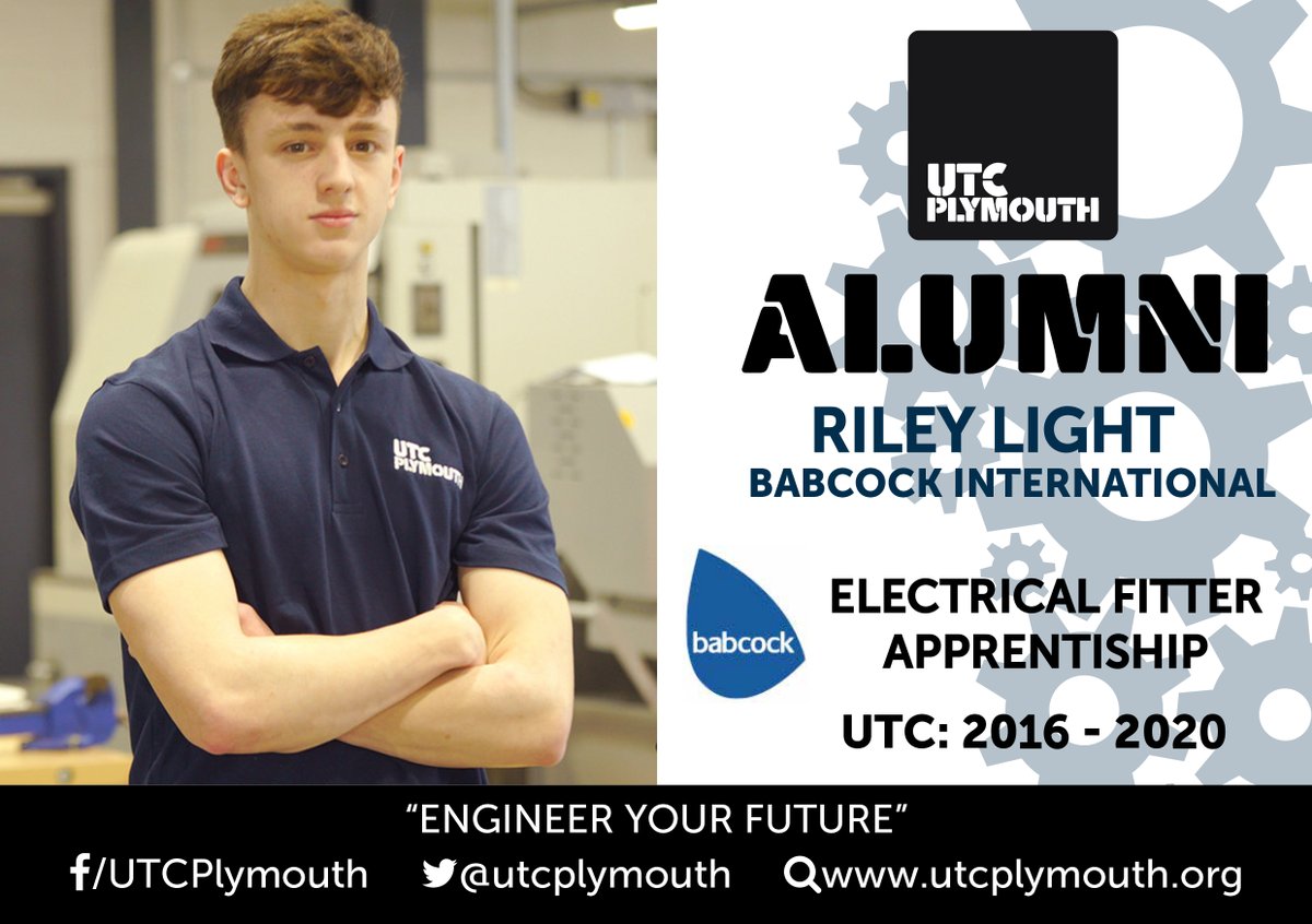 UTC Plymouth (@utcplymouth) on Twitter photo Meet Riley one of our fantastic Alumni. Now an apprentice at Babcock! <a href="/baronessEB/">Baroness Berridge</a> #NAW2021 #BuildTheFuture @babcockinternational Meet Riley one of our fantastic Alumni. Now an apprentice at Babcock! <a href="/baronessEB/">Baroness Berridge</a> #NAW2021 #BuildTheFuture @babcockinternational