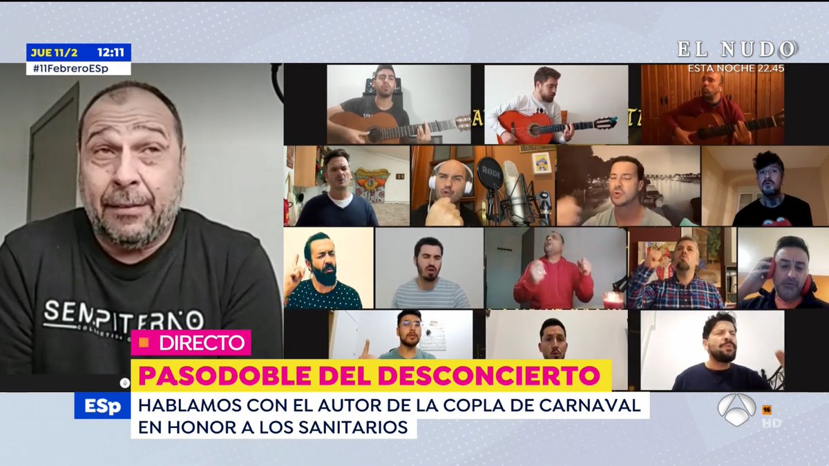 Hace un momento en el prgrams <a href="/EspejoPublico/">Espejo Público</a> de <a href="/antena3com/">Antena 3</a> con <a href="/susannagriso/">Susanna Griso</a>