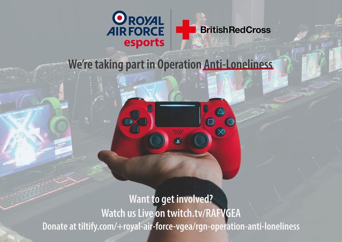 ssj_gaming's tweet photo. On Saturday we are conducting a 20 hour live stream in aid of the @BritishRedCross for Operation Anti-Loneliness from 09:00 - 05:00.

Tune in at: https://t.co/lV15lVu6qs
Donate: https://t.co/r1j4qrgu6M

I’m live 2300-0000 GMT!
#noordinarygamer #noordinaryjob #twitch https://t.co/rO4jebSKka