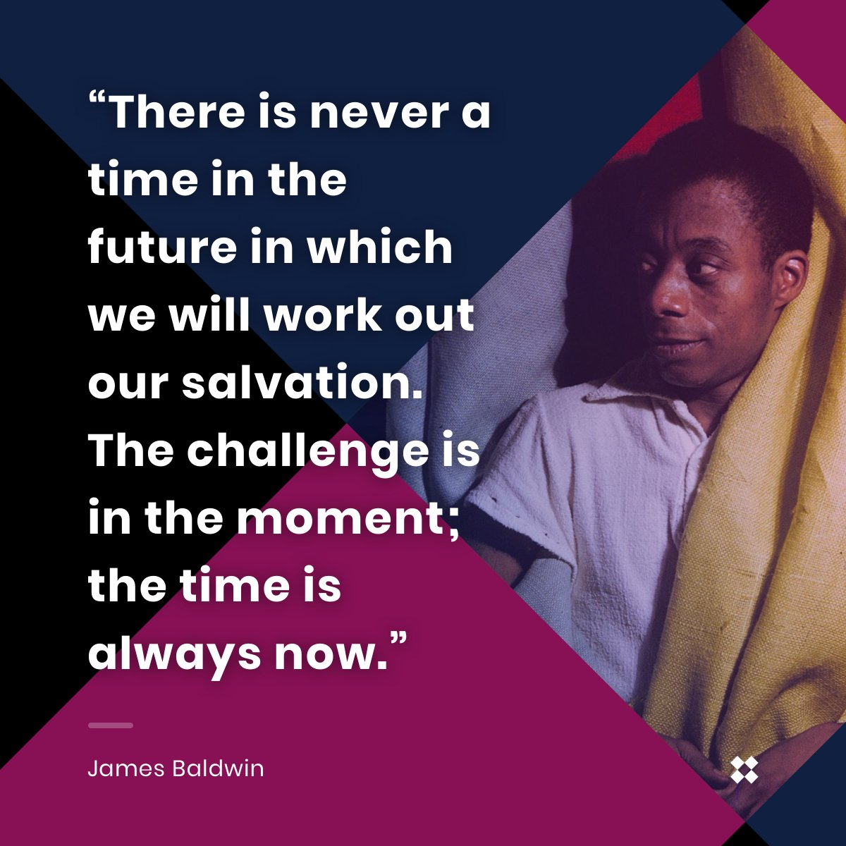 ideacloud_com's tweet image. “There is never a time in the future in which we will work out our salvation. The challenge is in the moment; the time is always now.” — James Baldwin

Let us lead with love, roll up our sleeves and work toward a more just, &amp;amp; free society.